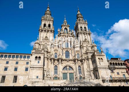 Santiago de Compostela, La Coruna, Galicia, Spain  - 13June, 2023. Stock Photo