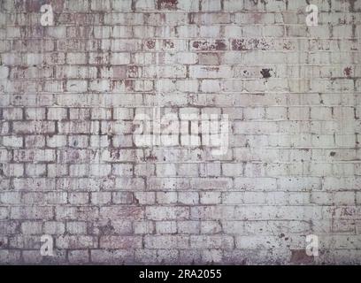 white brick wall useful as a background Stock Photo