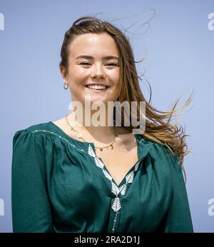 30th June 2023. The Hague, Netherlands. THE HAGUE - Princess Ariane on the Zuiderstrand during the traditional photo session of the royal family. ANP REMKO DE WAAL netherlands out - belgium out Credit: ANP/Alamy Live News Stock Photo