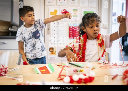HORN - Children craft musical instruments and decorations for the Keti ...
