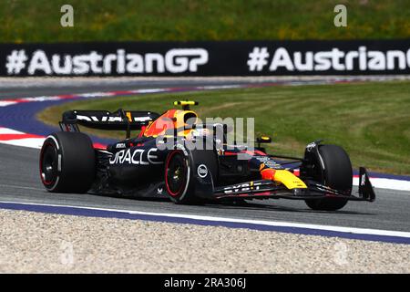 Spielberg, Austria - June 30: Sergio Perez Of Mexico And Red Bull 