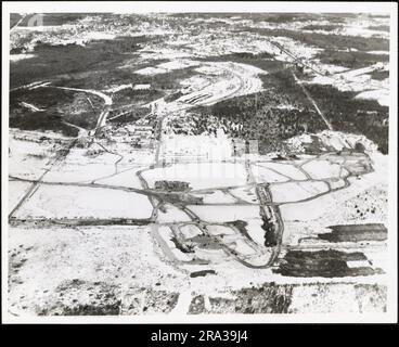 Construction Progress At Naval Blimp Base, South Weymouth ...