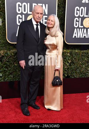 Beverly Hills, USA. 30th June, 2023. Oscar winning actor Alan Arkin passed away at home in Carlsbad, California at the age of 89 on June 30, 2023. Alan Arkin at the 75th Annual Golden Globe Awards held at the Beverly Hilton Hotel on January 6, 2019 in Beverly Hills, CA. © Tammie Arroyo-GG19/AFF-USA.COM Credit: AFF/Alamy Live News Stock Photo