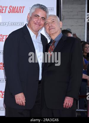Westwood, USA. 30th June, 2023. Oscar winning actor Alan Arkin passed away at home in Carlsbad, California at the age of 89 on June 30, 2023. June 16, 2008 Westwood, Ca. Adam Arkin and Alan Arkin 'Get Smart' World Premiere Held at the Mann Village Theatre © Tammie Arroyo/AFF-USA.com Credit: AFF/Alamy Live News Stock Photo