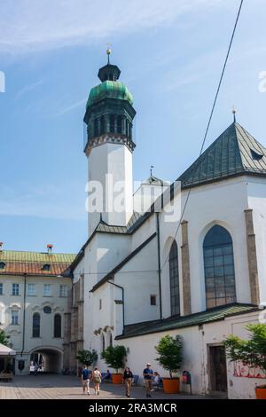 Innsbruck: Hofkirche (Court Church) in Region Innsbruck, Tirol, Tyrol, Austria Stock Photo