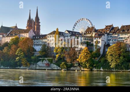 The autumn fair in Basel. A recurring autumn attraction is spread throughout the city of Basel, Switzerland Stock Photo