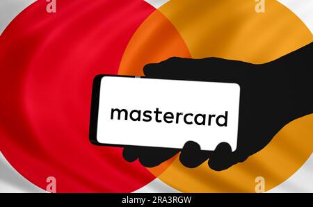 Mastercard - payment corporation Stock Photo