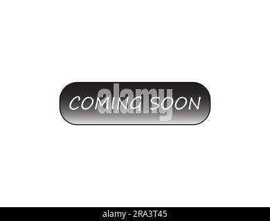 Coming soon logo. Vector illustration. Stock Vector