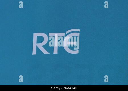 RTE logo. copyspace Stock Photo