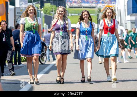 Spielberg, Austria, June 30, Austrian Grand Prix, from Red Bull Ring competes for Austrian Grand Prix 2023. Qualifying, round 10 of the 2023 Formula 1 championship. Credit: Michael Potts/Alamy Live News Stock Photo