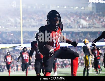 Ottawa Can. 30th June 2023. Ottawa Redblacks defensive back