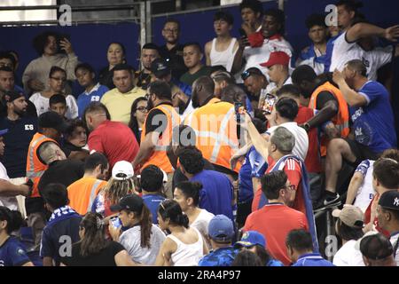 New Jersey, Harrison, USA. 30th June, 2023. (SPO) Concacaf Gold Cup: Soccer  Match between El Salvador and Costa Rica. June 30, 2023, Harison, New Jersey,  USA: Soccer match between El Salvador and