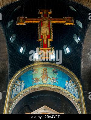 06.24.23. London UK.Westminster Cathedral is the mother church of the Catholic Church in England and Wales. It is the largest Catholic church in the U Stock Photo