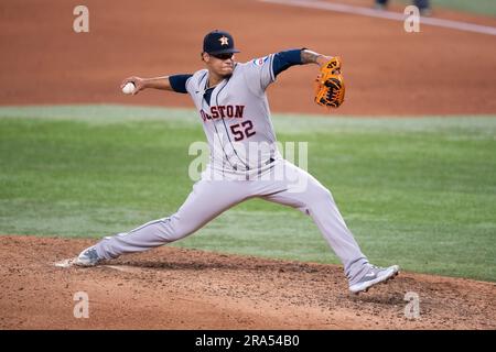 Astros pitcher Ryan Pressly idolized Rangers legend growing up