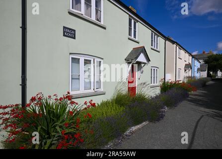 NANSLEDAN NEW TOWN DUCHY OF CORNWALL NEWQUAY Stock Photo