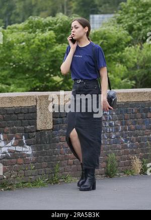 Milan, Italy. 01st July, 2023. Salvini and new highway code: license stop for mobile phone use, drugs and new regulation for the use of scooters and bicycles in the city. Credit: Independent Photo Agency/Alamy Live News Stock Photo