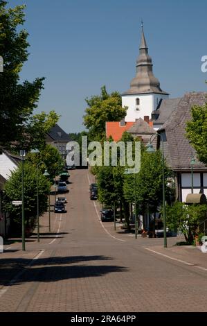 Warstein-Belecke, Sauerland, North Rhine-Westphalia, Germany Stock Photo
