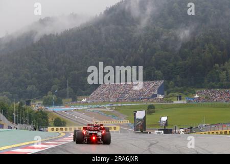 Spielberg, Austria. July 1st 2023. Formula 1 Rolex Austrian Grand Prix at Red Bull Ring, Austria. Sprint Race Pictured:  Mercedes W14   © Piotr Zajac/Alamy Live News Stock Photo
