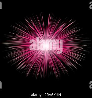 beautiful elegant circular star pattern sun explosion burst blast fire floral design color texture vector eps mandala Stock Vector