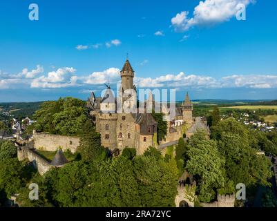 Medieval castle in Braunfels, Hesse, Germany, with many later additions ...