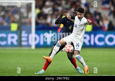 PARIS, FRANCE - JUNE 19: Dayot Upamecano Of France During The UEFA EURO ...