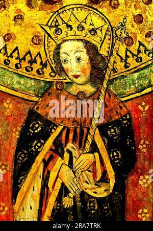 Eye, Suffolk, rood screen painting, Medieval, King Henry 6th, England ...