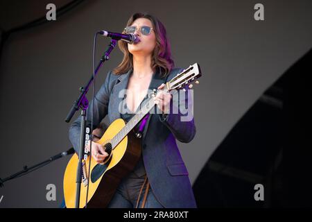 1st July 2023 London UK Aly & AJ performs at Day Five  of American Express Presents BST Hyde Park in London, United, Kingdom. Credit: glamourstock/Alamy Live News Stock Photo