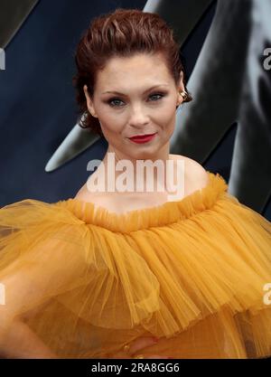 Jun 28, 2023 - London, England, UK - MyAnna Buring attending The Witcher Season 3 UK Premiere, The Now Building Stock Photo