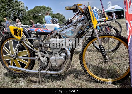 Jawa Antig speedway racing motorcycle Stock Photo