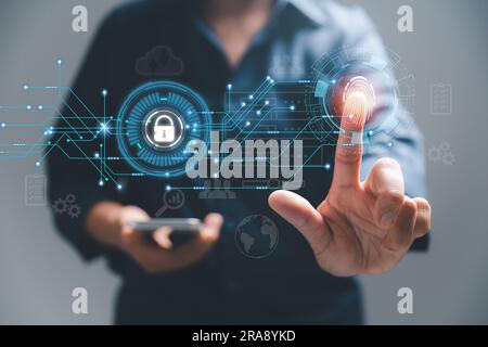 Digital transformation change management, internet of things. new technology bigdata and business process strategy, automate operation, customer servi Stock Photo