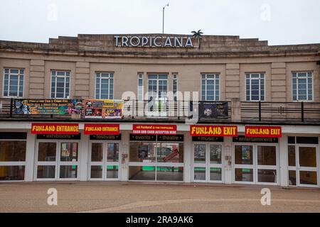 A view of Tropicana in Weston Super Mare, North Somerset, Stock Photo