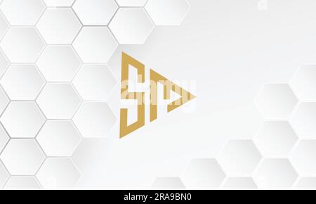 SM, MS, Abstract Letters Logo Monogram Stock Vector