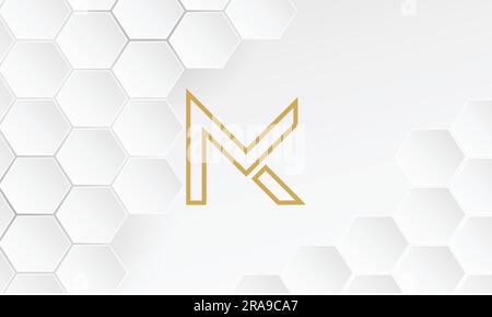 MX, XM, Abstract Letters Logo Monogram Stock Vector
