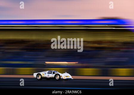 10 SUZUKI (jpn), FUSHIDA (jpn), Porsche 906 1966, action during the Le Mans Classic 2023 from July 1 to 3, 2023 on the Circuit des 24 Heures du Mans, in Le Mans, France - Photo Antonin Vincent/DPPI Credit: DPPI Media/Alamy Live News Stock Photo