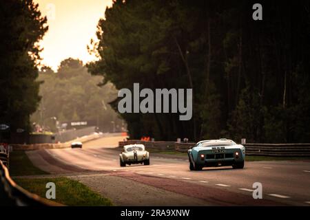 Le Mans, France. 01st July, 2023. during the Le Mans Classic 2023 from July 1 to 3, 2023 on the Circuit des 24 Heures du Mans, in Le Mans, France - Photo Damien Saulnier/DPPI Credit: DPPI Media/Alamy Live News Stock Photo