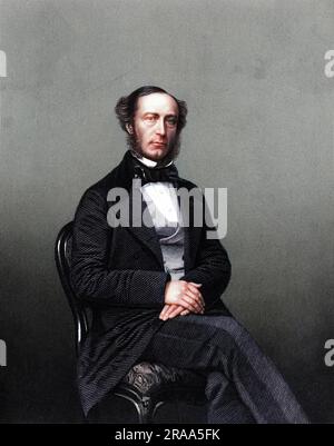 JOHN WALTER (junior) statesman, proprietor of The Times     Date: 1818 - 1894 Stock Photo