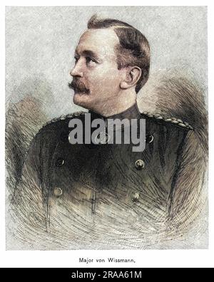 HERMANN VON WISSMANN German traveler in Africa     Date: 1853 - 1905 Stock Photo