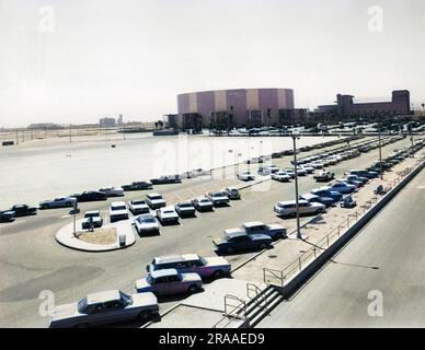 Long Beach Convention Center, California, U.S.A.     Date: late 1960s Stock Photo