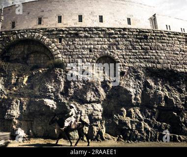 The building in which the Last Supper was held, Israel. Stock Photo