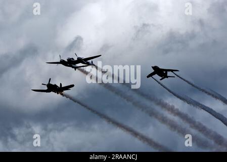 Spielberg, Austria. 02nd July, 2023. Grid atmosphere. Formula 1 World Championship, Rd 10, Austrian Grand Prix, Sunday 2nd July 2023. Spielberg, Austria. Credit: James Moy/Alamy Live News Stock Photo