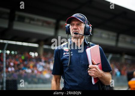 NEWEY Adrian (gbr), Chief Technical Officer of Red Bull Racing, portrait during the 2023 Formula 1 Rolex Grosser Preis von Osterreich, 2023 Austrian Grand Prix, 9th round of the 2023 Formula One World Championship from June 30 to July 2, 2023 on the Red Bull Ring, in Spielberg, Austria Stock Photo