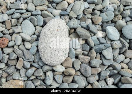 Abstract Smooth Round Pebbles Sea Texture Background Stock Photo - Download  Image Now - iStock