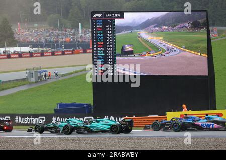 Sprint action. Formula 1 World Championship, Rd 11, Austrian Grand Prix ...