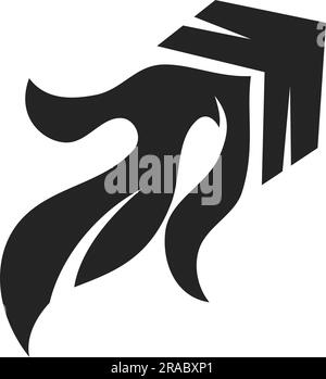 fast logo template. Icon Illustration Brand Identity. Isolated and flat illustration. Vector graphic Stock Vector