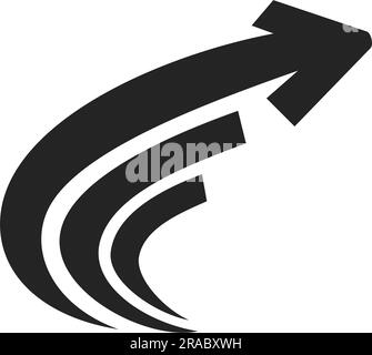 fast logo template. Icon Illustration Brand Identity. Isolated and flat illustration. Vector graphic Stock Vector