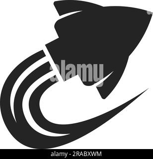 fast logo template. Icon Illustration Brand Identity. Isolated and flat illustration. Vector graphic Stock Vector