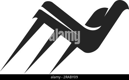 fast logo template. Icon Illustration Brand Identity. Isolated and flat illustration. Vector graphic Stock Vector