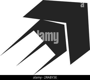 fast logo template. Icon Illustration Brand Identity. Isolated and flat illustration. Vector graphic Stock Vector