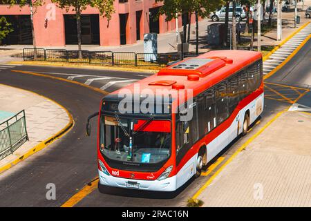 Santiago, Chile - February 28 2023: A brand new public