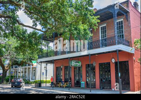 NEW ORLEANS, LA, USA - JULY 1, 2023: Front of Tracey's Original Irish Channel Bar Stock Photo